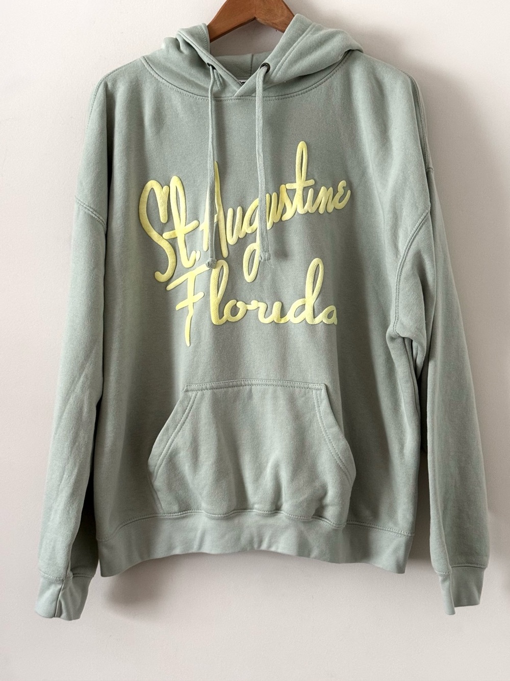 Pacific & Co Mint Green St. Augustine Drawstring Hoodie - Size XL